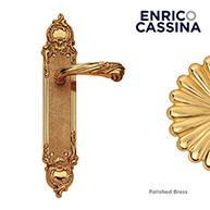 Lavinia - Door lever Handle on Plate -